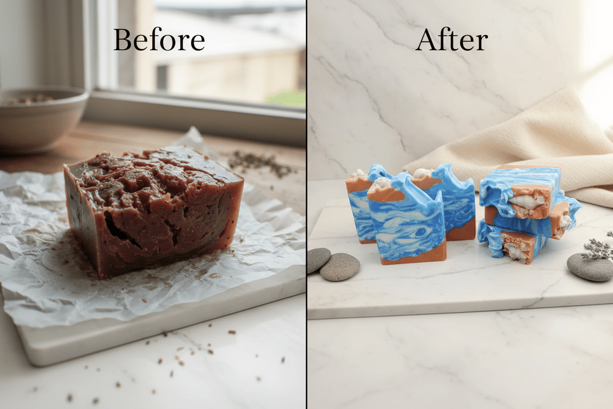 How I Started Making Soap at Home from Scratch - Source of Beauty.
