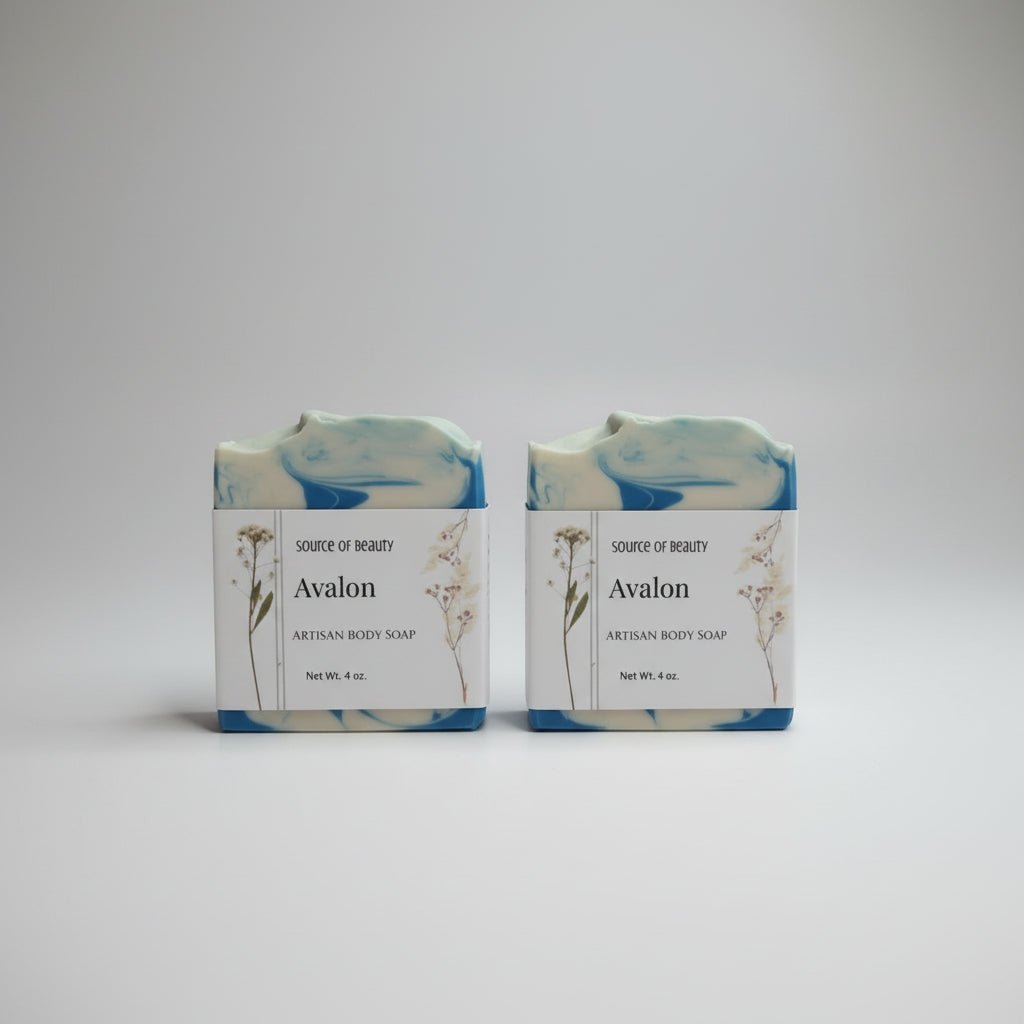 Avalon artisan body soap - Source of Beauty.