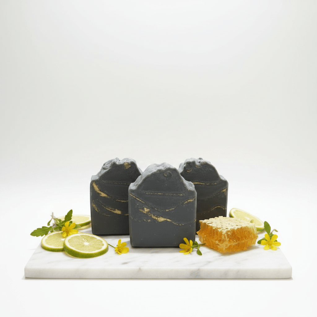 Bergamot & Honey artisan body soap - Source of Beauty.