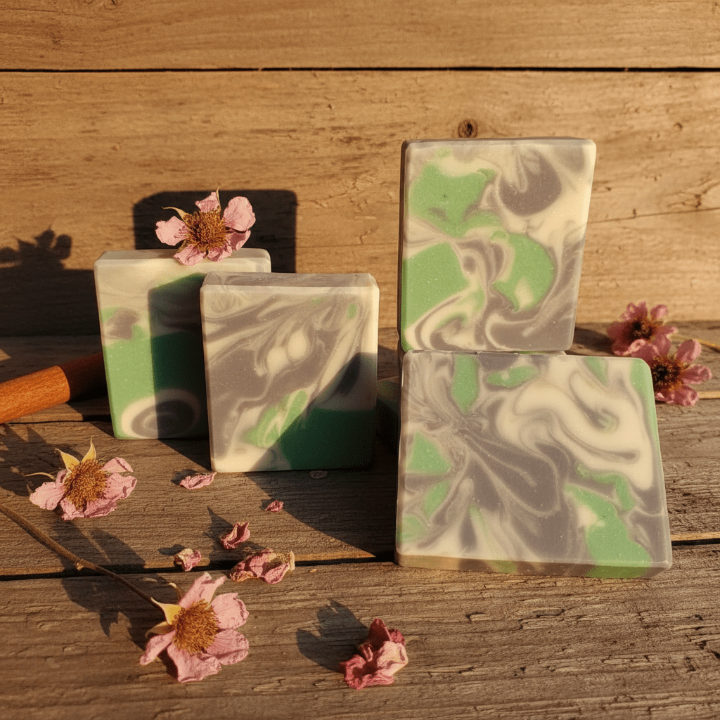 Black Raspberry Vanilla artisan body soap - Source of Beauty.