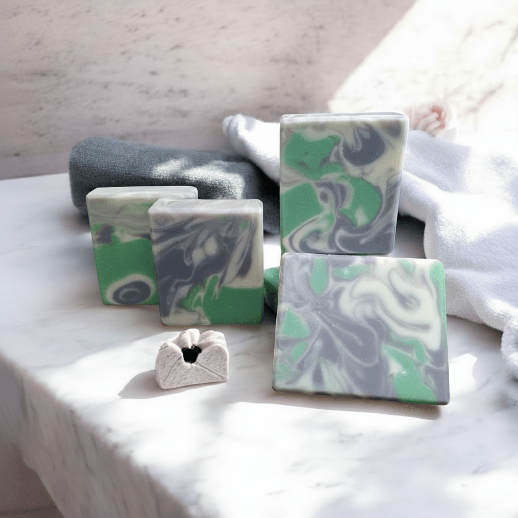 Black Raspberry Vanilla artisan body soap - Source of Beauty.