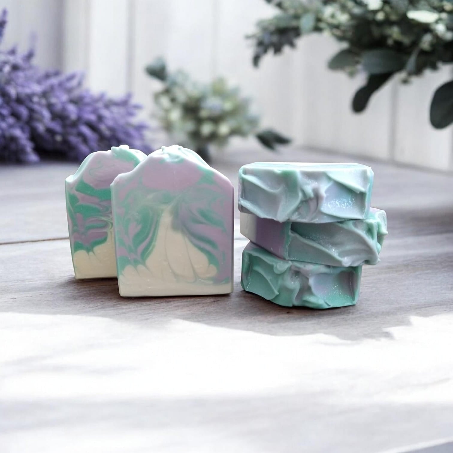 Bulgarian Lavender artisan body soap - Source of Beauty.