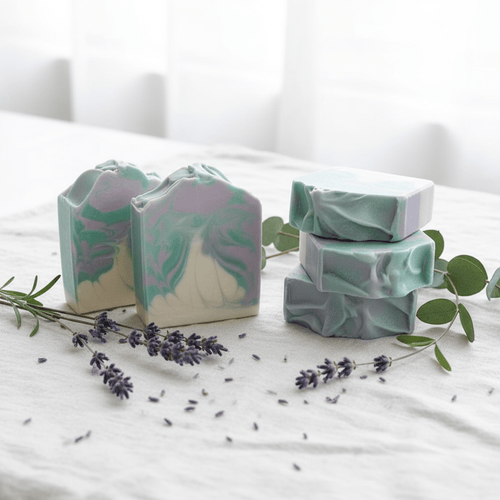 Bulgarian Lavender artisan body soap - Source of Beauty.