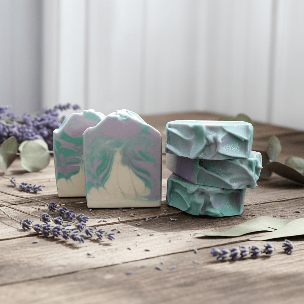 Bulgarian Lavender artisan body soap - Source of Beauty.
