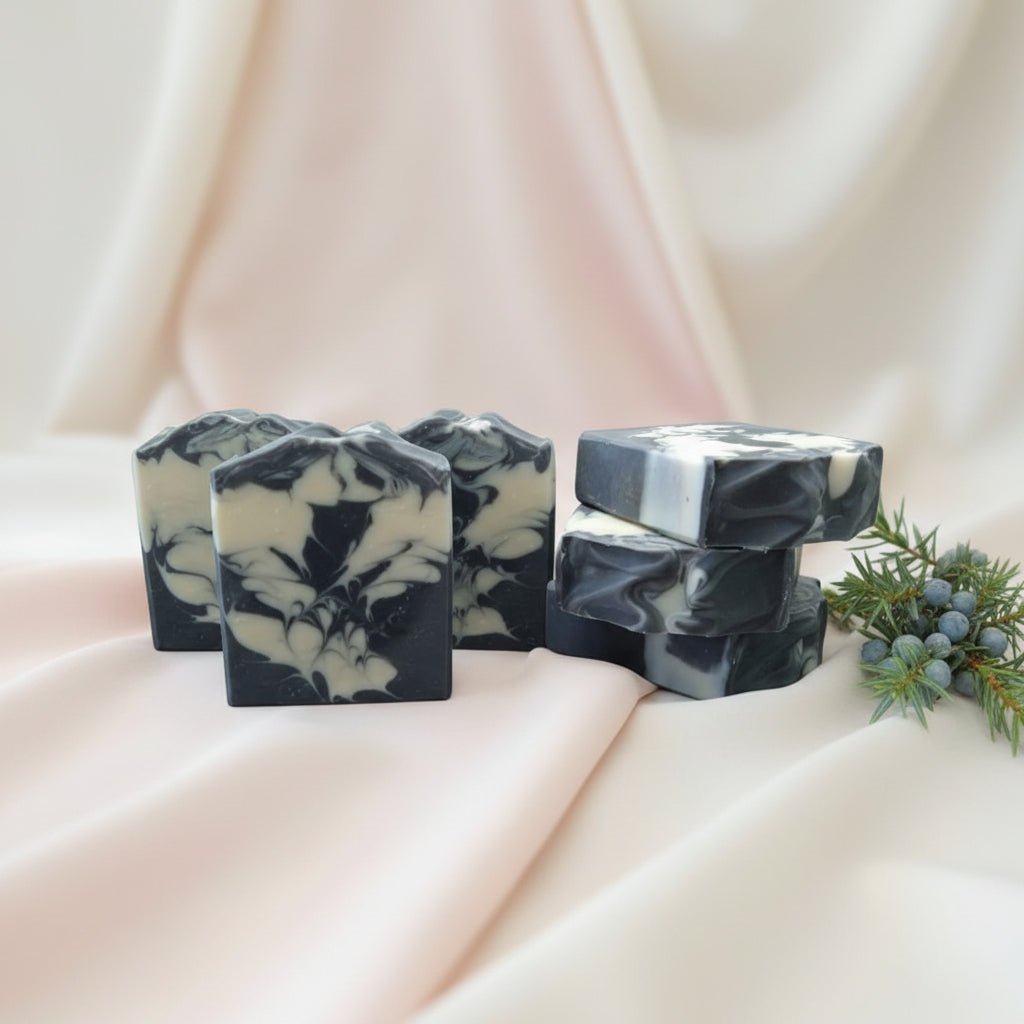 Crisp Juniper Goat milk artisan body soap - Source of Beauty.