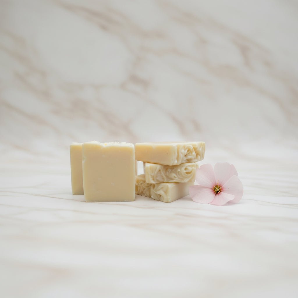 Fragrance free artisan body soap (vegan) - Source of Beauty.
