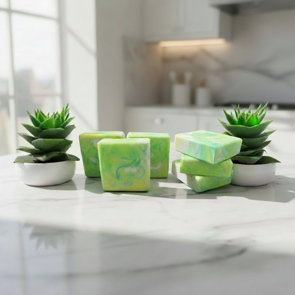 Honeysuckle artisan body soap with aloe vera juice - Source of Beauty.