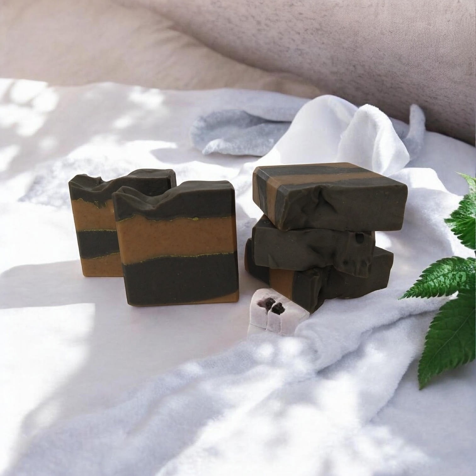 Pine Tar & Activated Charcoal Soap - Source of Beauty.