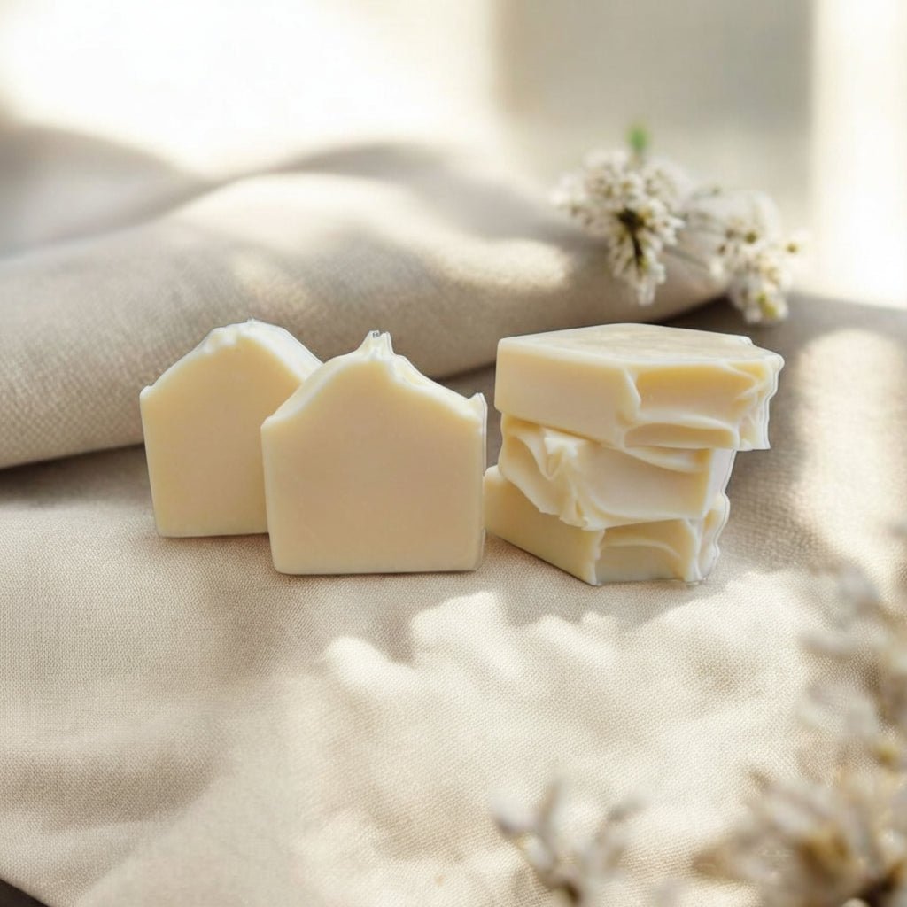 Shea Butter artisan body soap (fragrance free) - Source of Beauty.